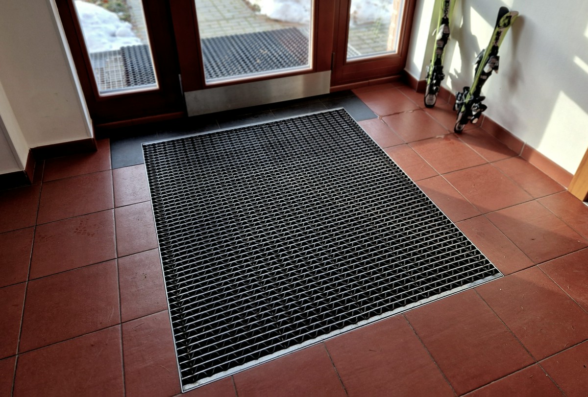 wycieraczka wejściowa z gumy